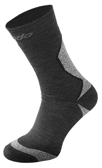 COMODO - Chaussettes Chaudes Laine Merinos 1 Paire Hiver Homme Femme - Gris - Image 1