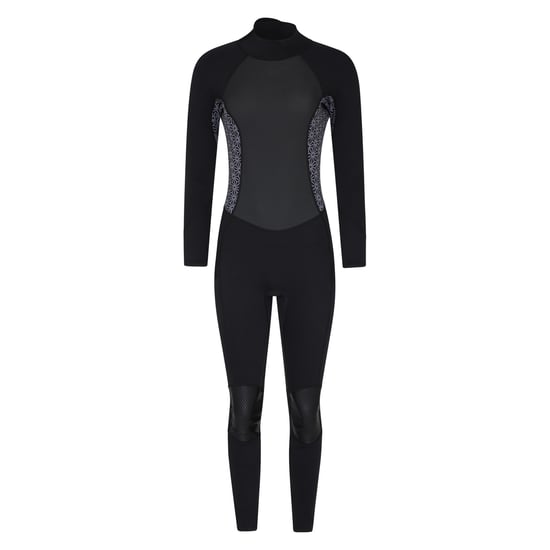 Mountain Warehouse Bedruckter Neoprenanzug für Damen/Damen (Schwarz) - Image 1