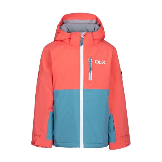 Childrens/Kids Pauline DLX Ski Jacket (Peach Blush/Storm Blue)