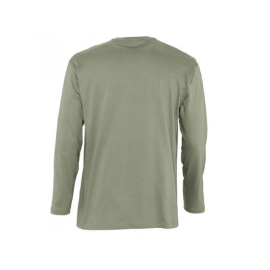 SOLS Herren Monarch Langarm T-Shirt (Khaki) - Image 2