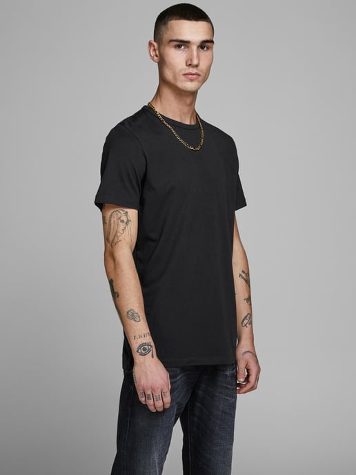 Jack & Jones 2er-Pack Herren Baumwoll T-Shirt Rundhals - Image 5