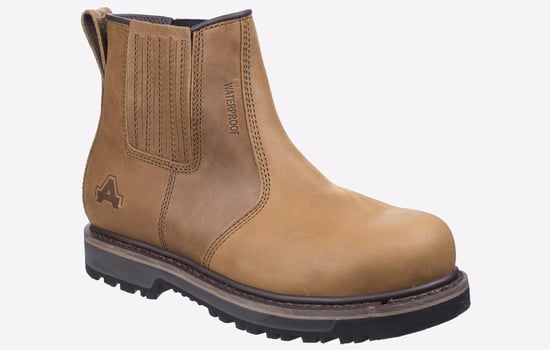 Amblers AS232 Leder Sicherheitsstiefel für Herren - Image 2