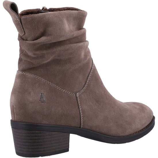 Hush Puppies Iris Wildleder Damen Taupe Stiefel - Image 2
