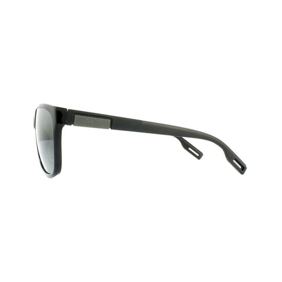 Maui Jim Quadratische Unisex Sonnenbrille Glänzend Schwarz Neutral Grau - Image 3