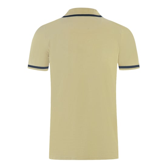 Aquascutum AQ 1851 Gesticktes Poloshirt in Beige - Image 2