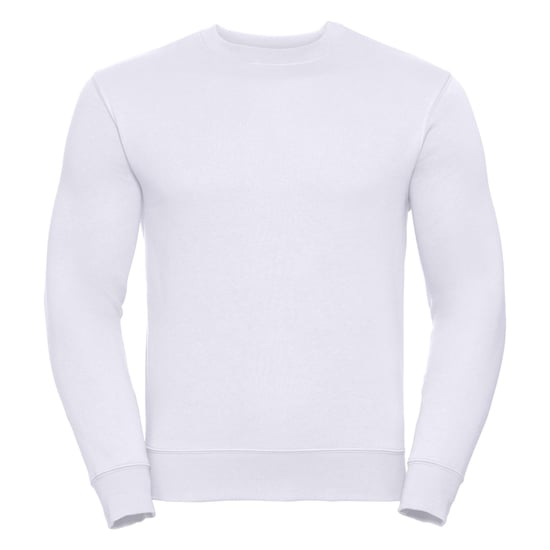 Russell Herren Authentic Sweatshirt, schmaler Schnitt (Weiß) - Image 1