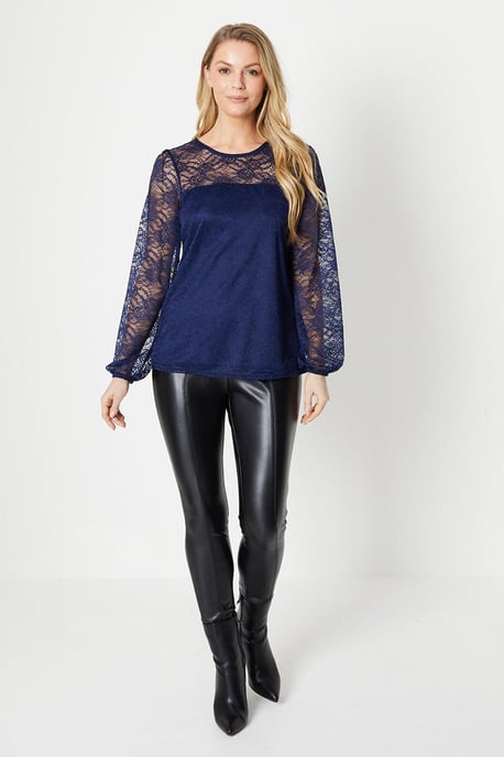 Long Sleeve Lace Top