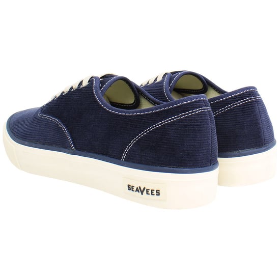 Seavees Legend Cordies Herren Navy Plimsolls - Image 3