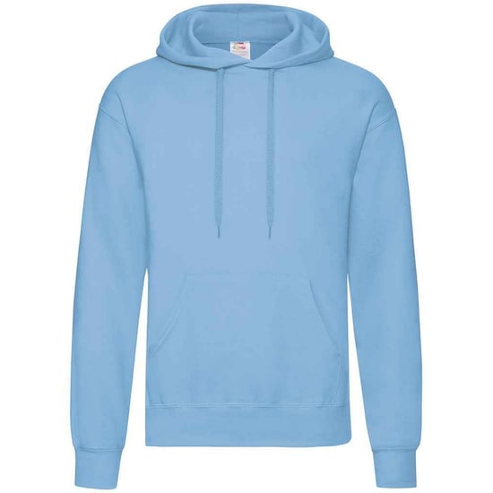Fruit of the Loom Erwachsene Unisex Klassik Kapuzenpullover (Himmelblau) - Image 1