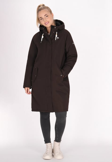 Schmuddelwedda Winterparka Damen dunkelbraun - Image 3