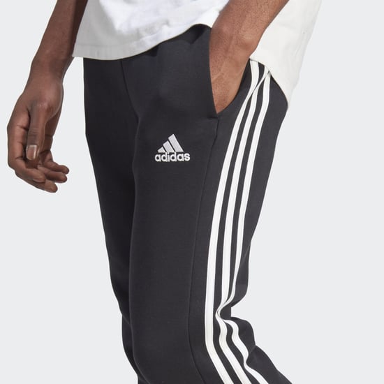 Essentials Fleece 3-Stripes Tapered Cuff Pants - Image 5