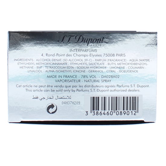 S.T. Dupont Be Exceptional Eau de Toilette 50ml