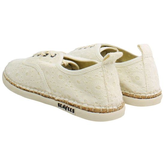 Seavees Sorrento Damen Weiß Schuhe - Image 3