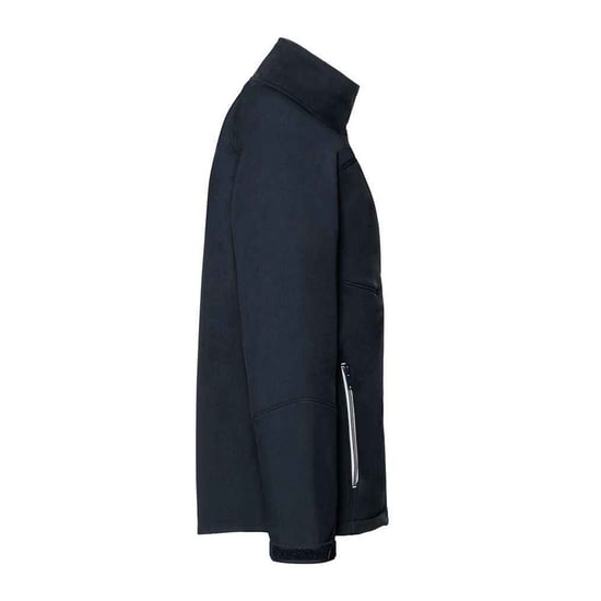 Russell - Softshelljacke für Herren (Dunkelblau) - Image 3