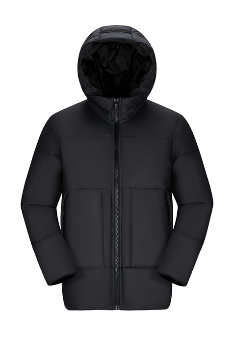 Parka Levi von Subprime in der farbe Schwarz und in größe XXL. - Image 2
