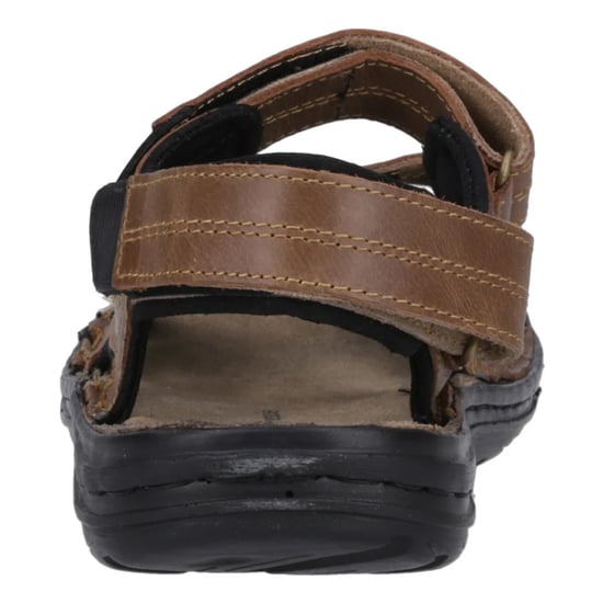Hush Puppies - Herren Sandalen "Alistair", Leder (Hellbraun) - Image 2
