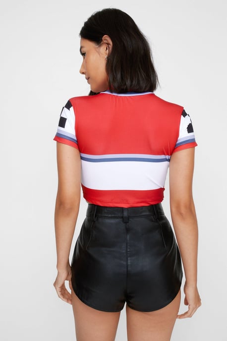 Motocross 3/4 Zip Top