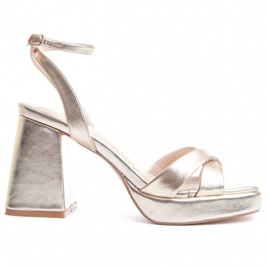Montevita Heel Sandale Festsand4 in Gold - Image 2