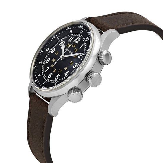 Bulova A-15 Pilot Herrenbraun Uhr 96A245 - Image 3