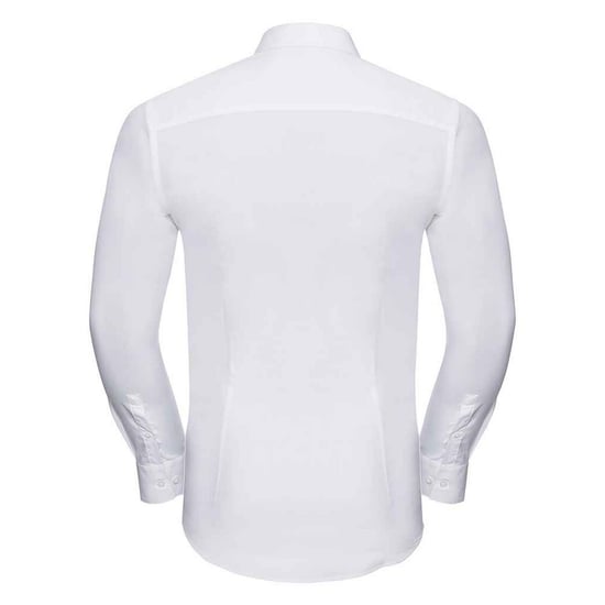 Russell Collection - "Ultimate" Formelles Hemd für Herren Langärmlig (Weiß) - Image 2