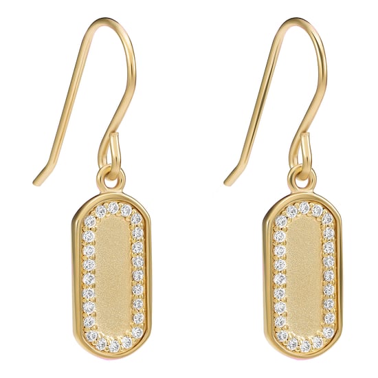 Orphelia 'Malaga' Tropfenohrringe aus 925er Sterlingsilber für Damen - Gold ZO-7573/G - Image 1