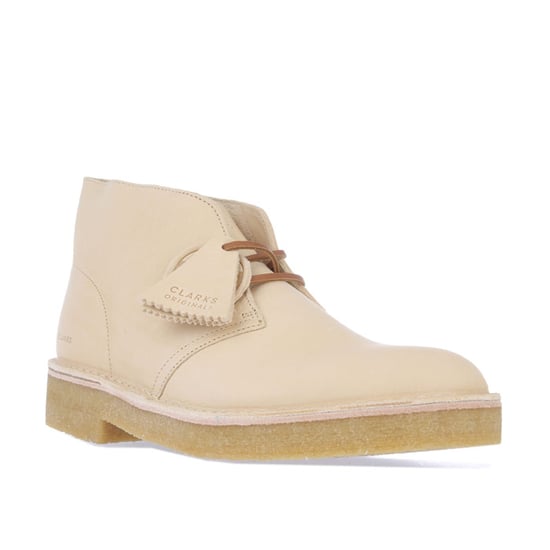 Bottes Desert Boot 221 cuir Clarks Originals Pour Homme en Naturel - Image 2