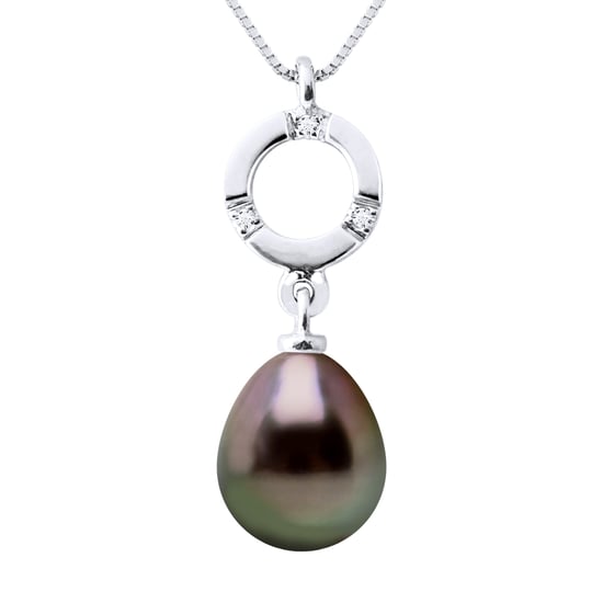 DIADEMA - Anhänger - Weißgold und Tahiti-Perle - Image 1