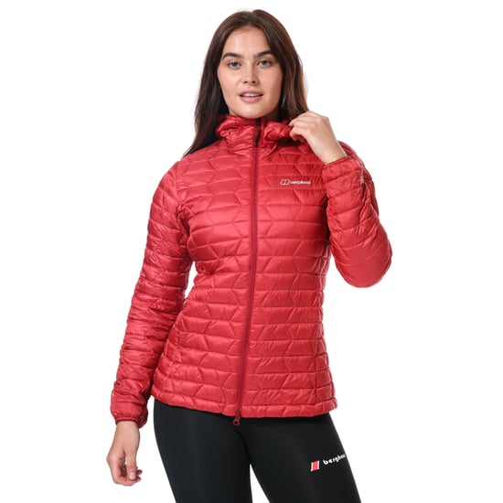 Women's Berghaus Cuillin Insulated Hooded Jacket in Red
