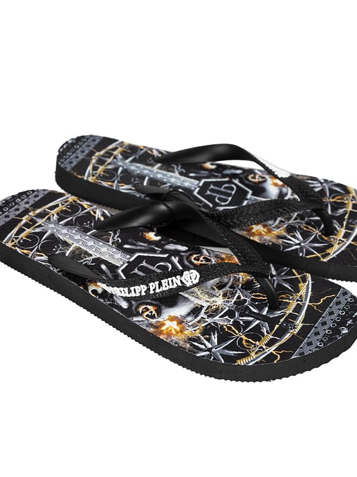 Philipp Plein Flip Flop Herren schwarz - Image 4