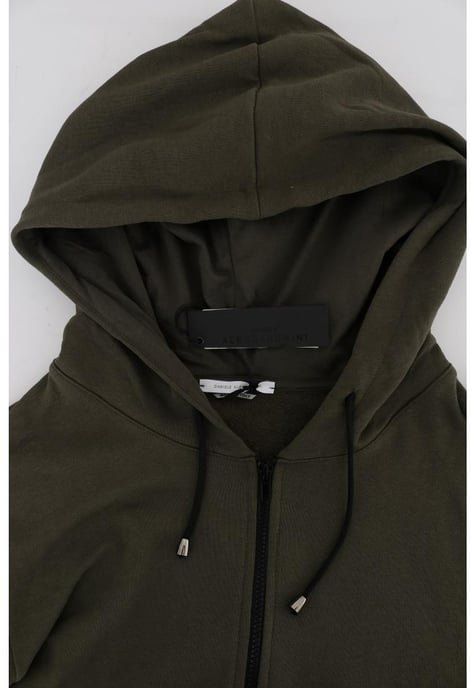 Daniele Alessandrini Herren Grüner Zip-Hoodie aus Baumwolle - Image 5