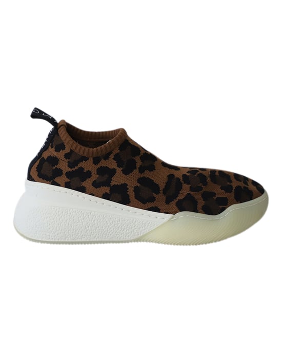Stella McCartney Slip-On Sneakers im Leo-Muster aus Jacquard-Strick - Image 1