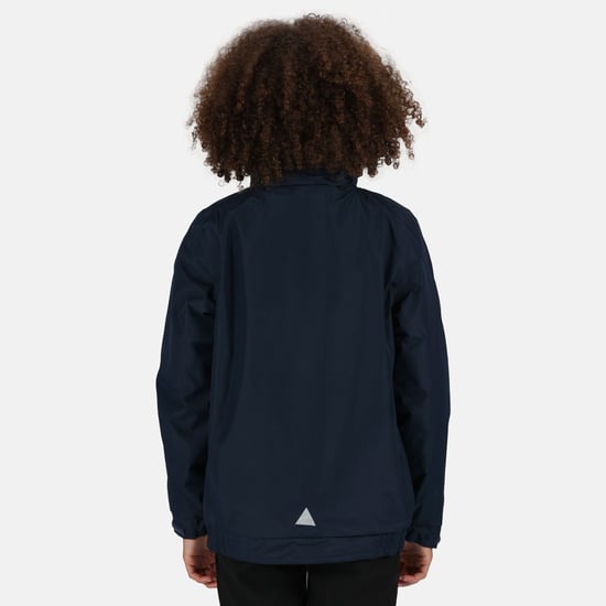 Regatta Kids/Childrens Waterproof Windproof Dover Jacket (Navy/Navy)