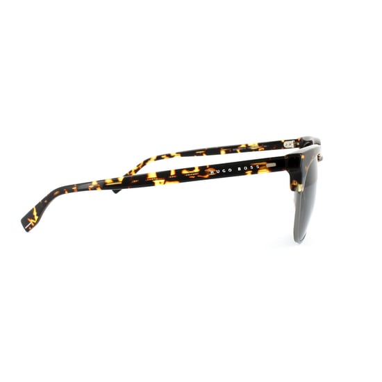 Hugo Boss Sunglasses 0667 TZ4 NR Dark Havana Ruthenium Brown Grey