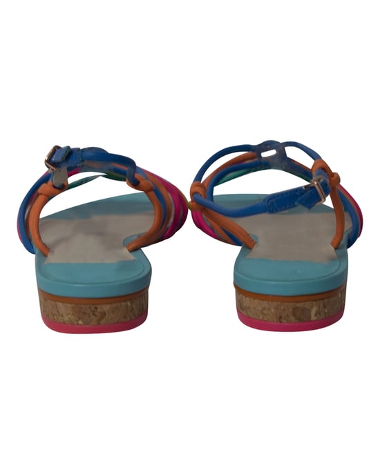 Sophia Webster Regenbogen Sandalen mit Riemen aus mehrfarbigem Leder - Image 3