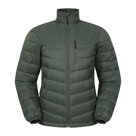 Mountain Warehouse Herren Trail Extreme Daunenjacke (Dunkelkhaki) - Image 1