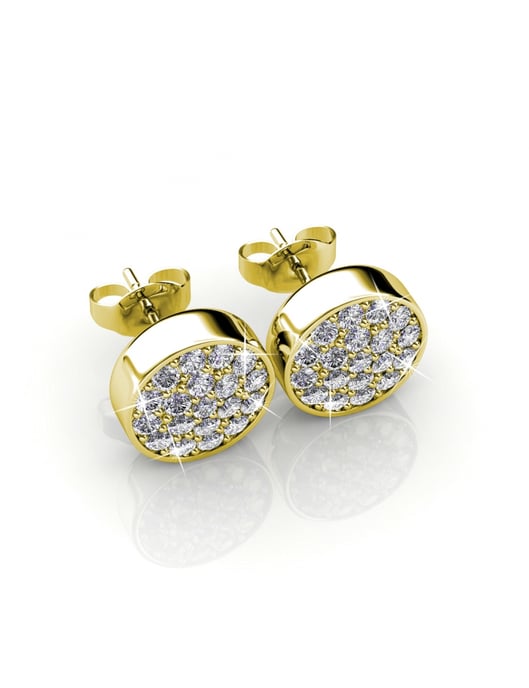 Rundes Set - Gold und Kristall - Image 5