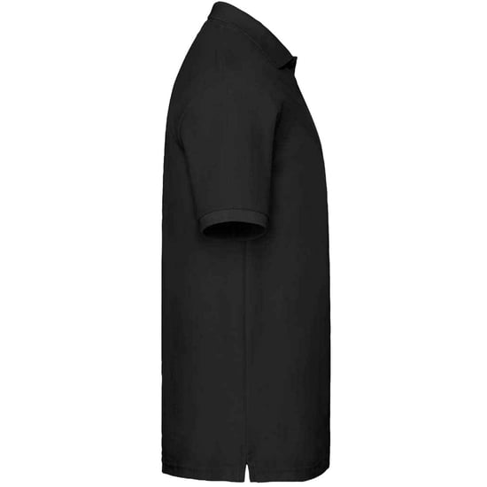 Fruit of the Loom Herren Premium Baumwolle Pique Polo Shirt (Schwarz) - Image 3