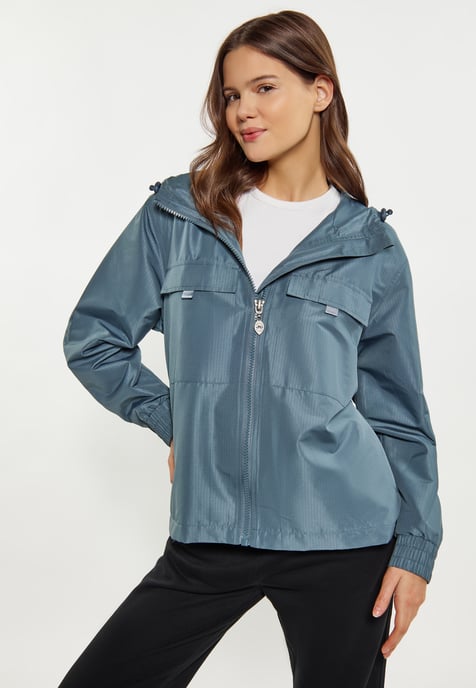 Mymo Anorak Damen Grau-Blau - Image 3
