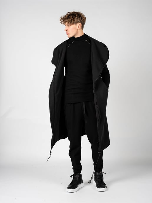 La Haine Inside Us Weste UNISEX LM011 Damen schwarz - Image 6