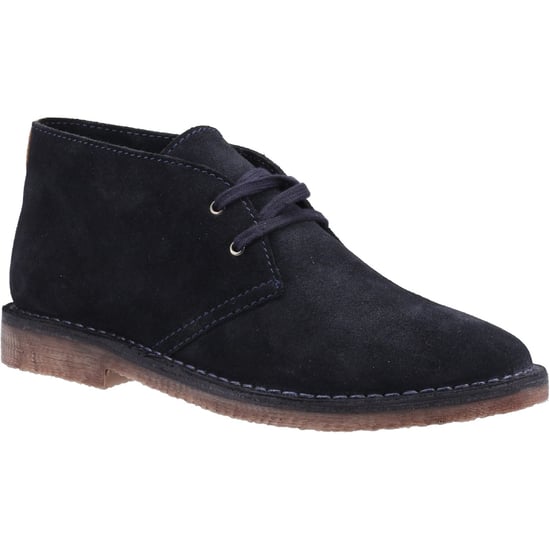 Hush Puppies Samuel Wildleder Herren Navy Stiefel - Image 1