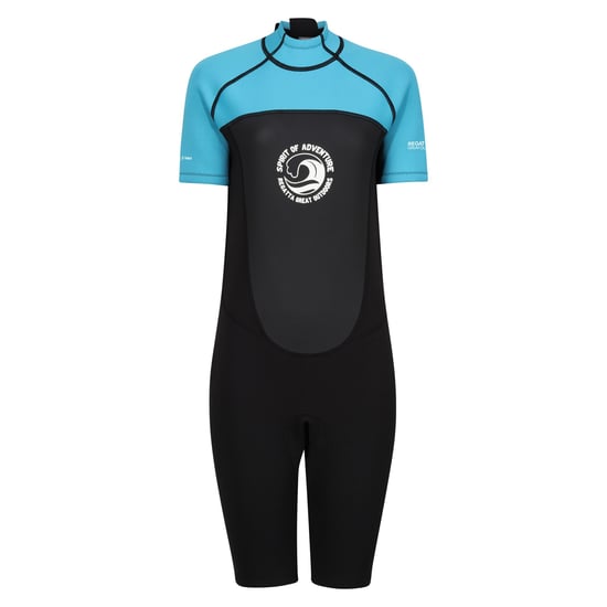 Regatta - "Shorty" Neoprenanzug für Damen (Tahoeblau/Schwarz) - Image 1