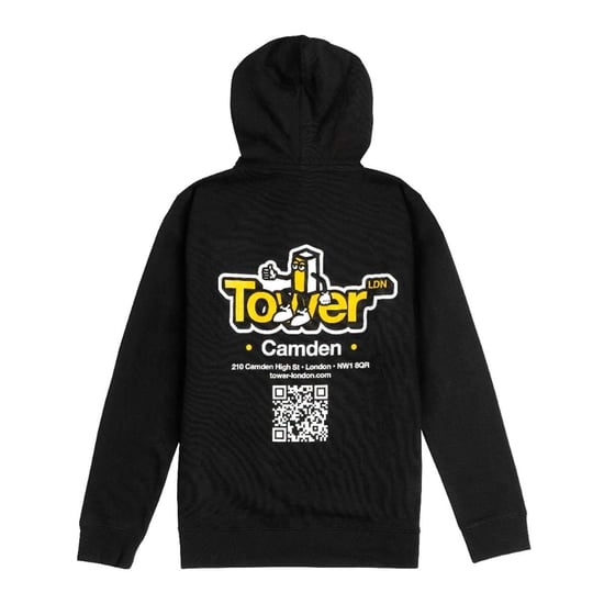 Tower London Camden Hoodie Schwarz - Image 2