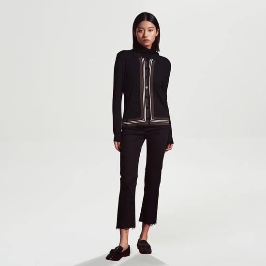 Strickjacke mit kontrastierenden Kanten - Image 3