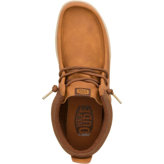 HEYDUDE Wally Mid GripR Classic Polyurethan Herrenstiefel Cognac/Braun - Image 4