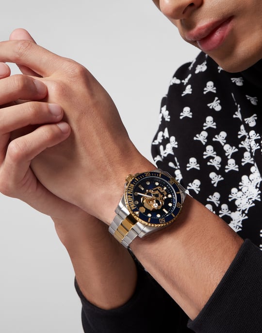 Philipp Plein The $kull Diver Men's Multicolour Watch PWOAA0722