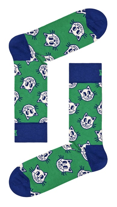 Glückliche Socken - Neuheit Katze Design Socken | großes Geschenk - Katze - Image 2