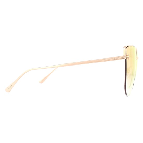 Tom Ford Sonnenbrille Ingrid-02 FT0652 33Z Gold Rosa Lila Farbverlauf Spiegel - Image 4