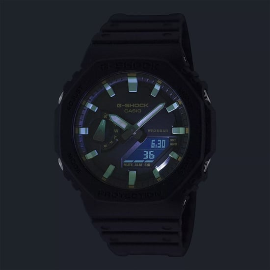 Casio G-Shock Herren Schwarz Uhr GA-2100RC-1AER - Image 3