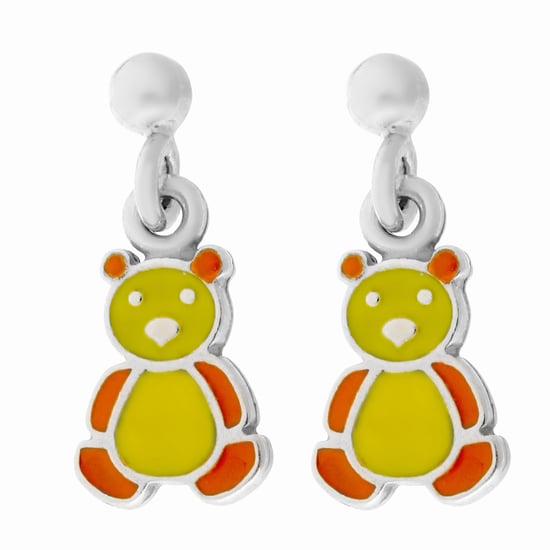 Orphelia 'Bär' Kinder-Set aus 925er Sterlingsilber: Armband + Ohrringe - Silber SET-7140/YE - Image 2
