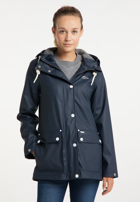 ICEBOUND Serie urban rain Regenjacke Damen Marine - Image 2
